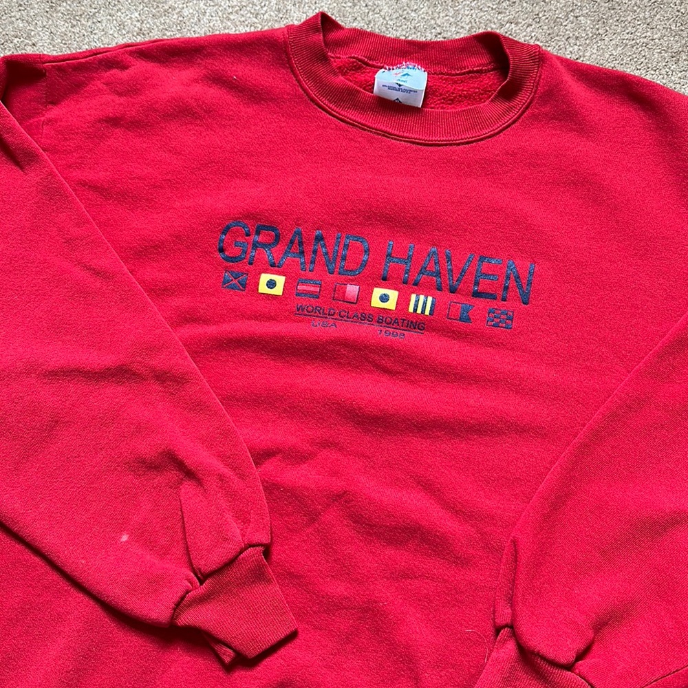 Grand Haven World Class Boating Crewneck